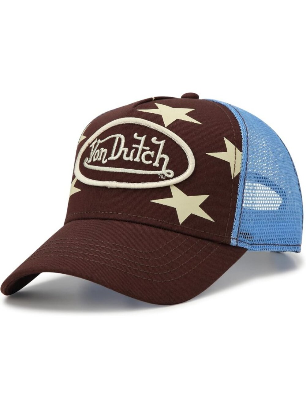 Unisex Americana Star Trucker Hat | Mesh Back, Snap-Back Style, Casual Cap
